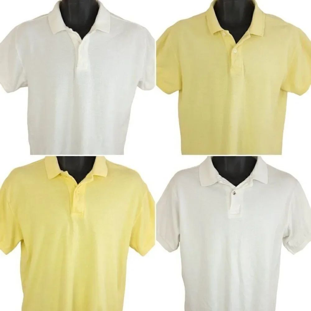 Eddie Bauer Polo Shirts Vintage 90s Lot Of Four Mens Size Large
